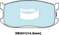 BENDIX DB241 GCT - Komplet Pločica, disk-kočnica www.molydon.hr