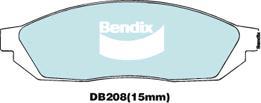 BENDIX DB208 GCT - Komplet Pločica, disk-kočnica www.molydon.hr