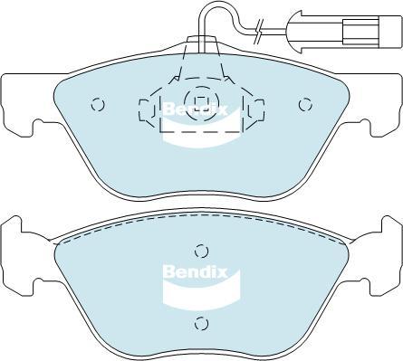 BENDIX DB2036 EURO+ - Komplet Pločica, disk-kočnica www.molydon.hr