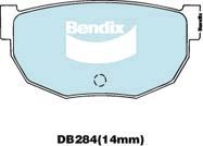 BENDIX DB284 GCT - Komplet Pločica, disk-kočnica www.molydon.hr