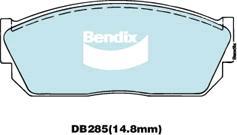 BENDIX DB285 MKT - Komplet Pločica, disk-kočnica www.molydon.hr