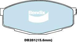 BENDIX DB281 GCT - Komplet Pločica, disk-kočnica www.molydon.hr