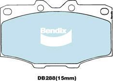 BENDIX DB288 4WD - Komplet Pločica, disk-kočnica www.molydon.hr