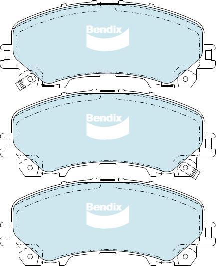 BENDIX DB2341 4WD - Komplet Pločica, disk-kočnica www.molydon.hr