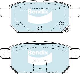 BENDIX DB2364 GCT - Komplet Pločica, disk-kočnica www.molydon.hr