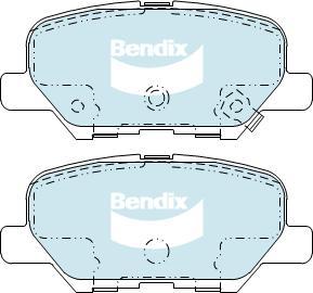 BENDIX DB2294 ULT - Komplet Pločica, disk-kočnica www.molydon.hr