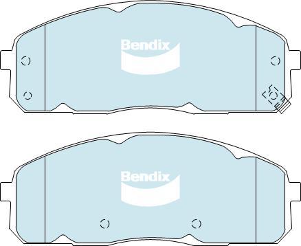 BENDIX DB2249 GCT - Komplet Pločica, disk-kočnica www.molydon.hr