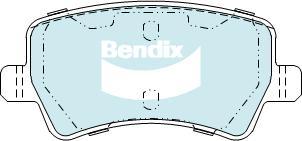 BENDIX DB2234 EURO+ - Komplet Pločica, disk-kočnica www.molydon.hr