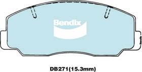 BENDIX DB271 GCT - Komplet Pločica, disk-kočnica www.molydon.hr