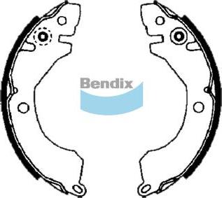 BENDIX DS6674 - Komplet kočnica, bubanj kočnice www.molydon.hr