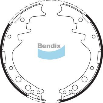 BENDIX DS2259 - Komplet kočnica, bubanj kočnice www.molydon.hr