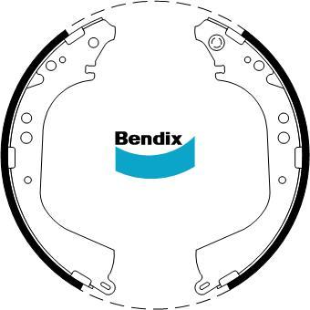 BENDIX DS2280 - Komplet kočnica, bubanj kočnice www.molydon.hr