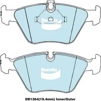 Bilstein 34 11 2 282 416 - Komplet Pločica, disk-kočnica www.molydon.hr