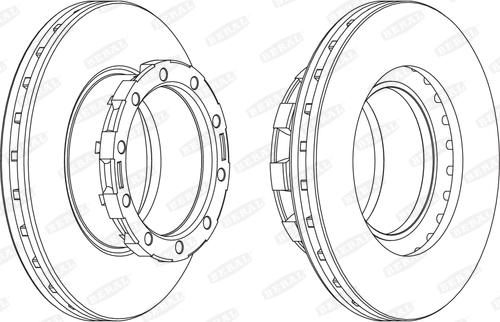 PE Automotive 436.000-00A - Kočioni disk www.molydon.hr