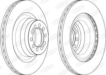 Ferodo FCR371A - Kočioni disk www.molydon.hr