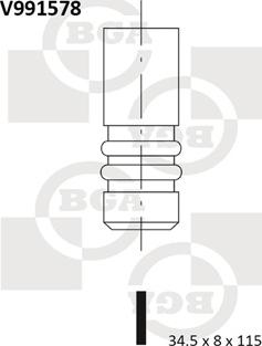 BGA V991578 - Ispušni ventil www.molydon.hr