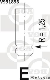 BGA V991896 - Ispušni ventil www.molydon.hr