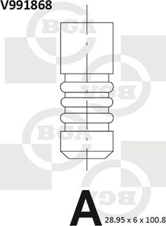 BGA V991868 - Ispušni ventil www.molydon.hr