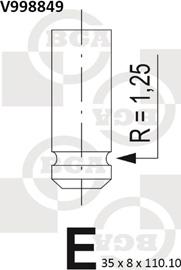 BGA V998849 - Usisni ventil www.molydon.hr