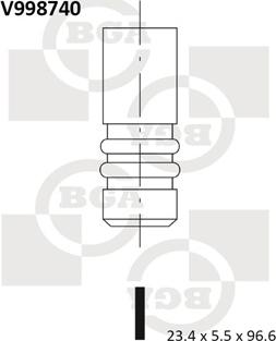 BGA V998740 - Ispušni ventil www.molydon.hr