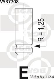 BGA V537708 - Usisni ventil www.molydon.hr