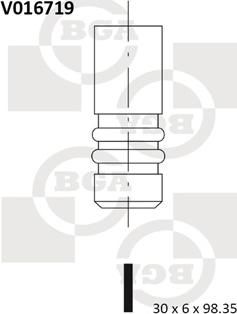 BGA V016719 - Ispušni ventil www.molydon.hr