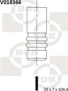 BGA V018366 - Ispušni ventil www.molydon.hr