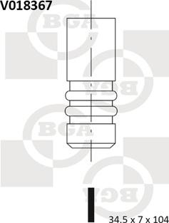 BGA V018367 - Usisni ventil www.molydon.hr