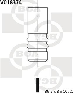 BGA V018374 - Usisni ventil www.molydon.hr