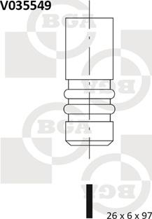 BGA V035549 - Usisni ventil www.molydon.hr