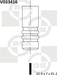 BGA V033416 - Ispušni ventil www.molydon.hr