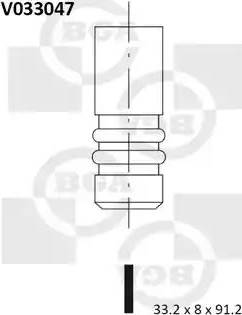 BGA V033047 - Ispušni ventil www.molydon.hr