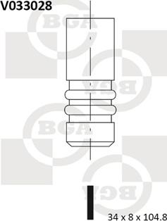 BGA V033028 - Usisni ventil www.molydon.hr