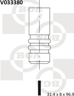 BGA V033380 - Ispušni ventil www.molydon.hr