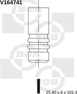 BGA V164741 - Ispušni ventil www.molydon.hr