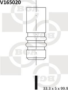 BGA V165020 - Usisni ventil www.molydon.hr