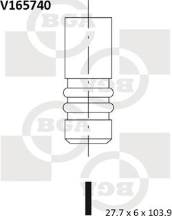 BGA V165740 - Usisni ventil www.molydon.hr