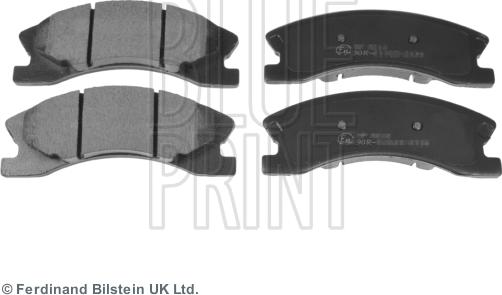 Blue Print ADA104217 - Komplet Pločica, disk-kočnica www.molydon.hr