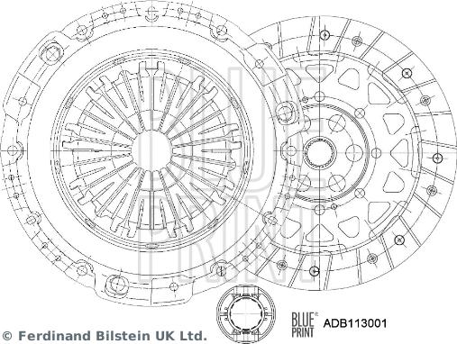 Blue Print ADB113001 - Komplet kvačila www.molydon.hr