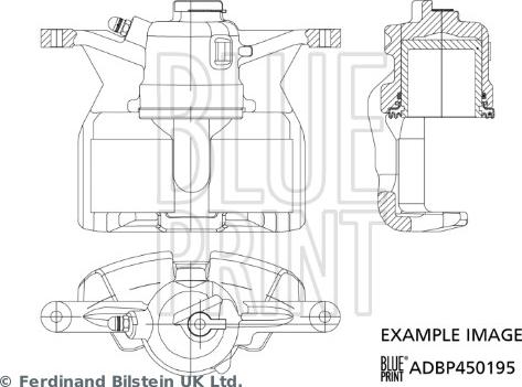 Blue Print ADBP450195 - kočione čeljusti www.molydon.hr