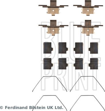 Blue Print ADBP480021 - Komplet pribora, Pločica disk kočnice www.molydon.hr