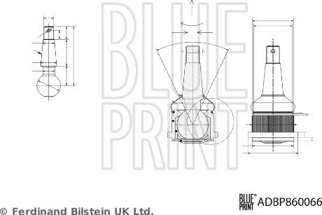 Blue Print ADBP860066 - Gornja/donja kugla www.molydon.hr