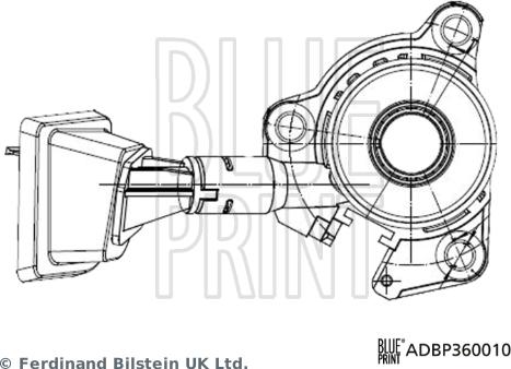 Blue Print ADBP360010 - Pomoćni cilindar, kvačilo www.molydon.hr