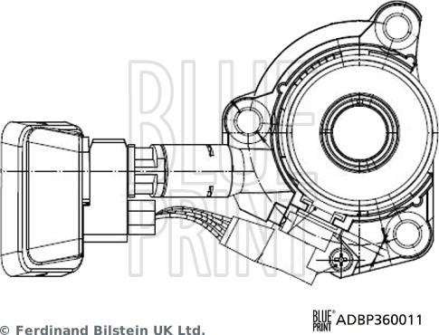 Blue Print ADBP360011 - Pomoćni cilindar, kvačilo www.molydon.hr