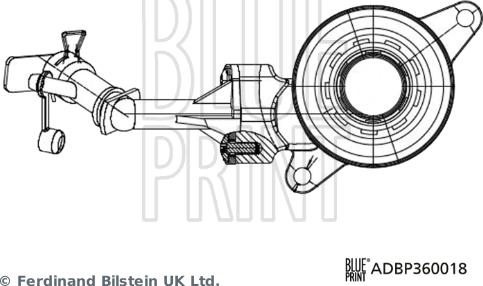 Blue Print ADBP360018 - Pomoćni cilindar, kvačilo www.molydon.hr