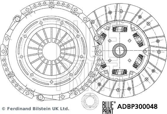 Blue Print ADBP300048 - Komplet kvačila www.molydon.hr