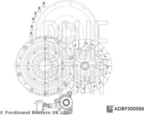 Blue Print ADBP300066 - Komplet kvačila www.molydon.hr