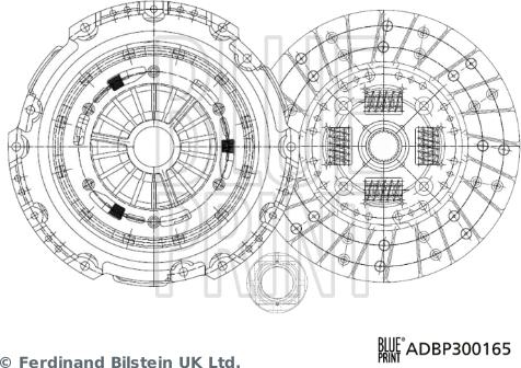 Blue Print ADBP300165 - Komplet kvačila www.molydon.hr