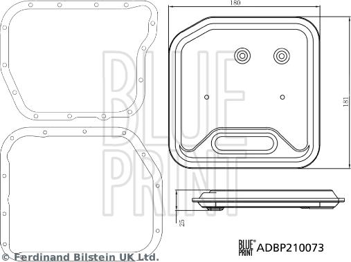 Blue Print ADBP210073 - Hidraulicni filter, automatski mjenjač www.molydon.hr