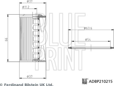 Blue Print ADBP210215 - Hidraulicni filter, automatski mjenjač www.molydon.hr